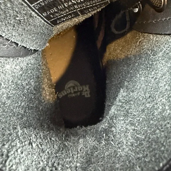 Dr Martens 1460 Black Leather Lace Up Ankle Boots Women's US 6 UK 4 EU 37 - Picture 6 of 8